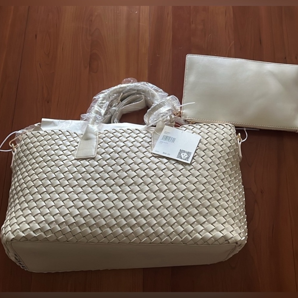 Anne Klein Lexi Woven Bag